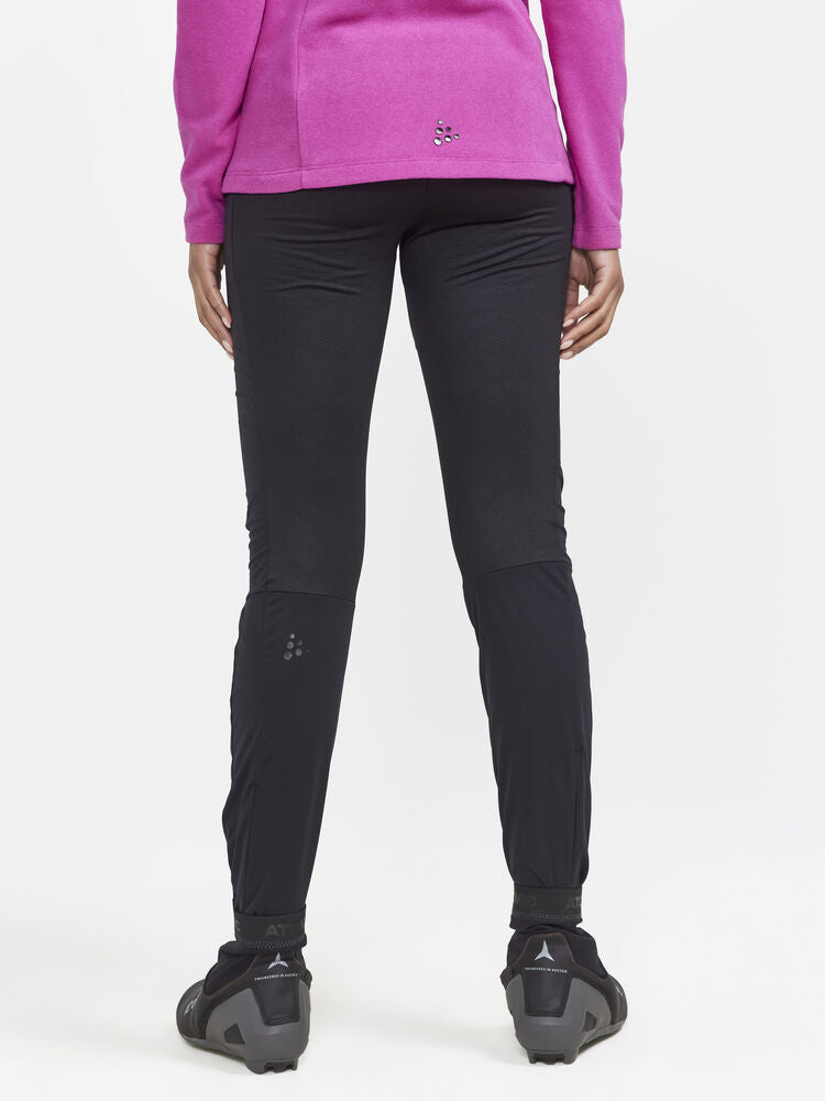 PRO Nordic Race Wind Tights W von Craft – Black
