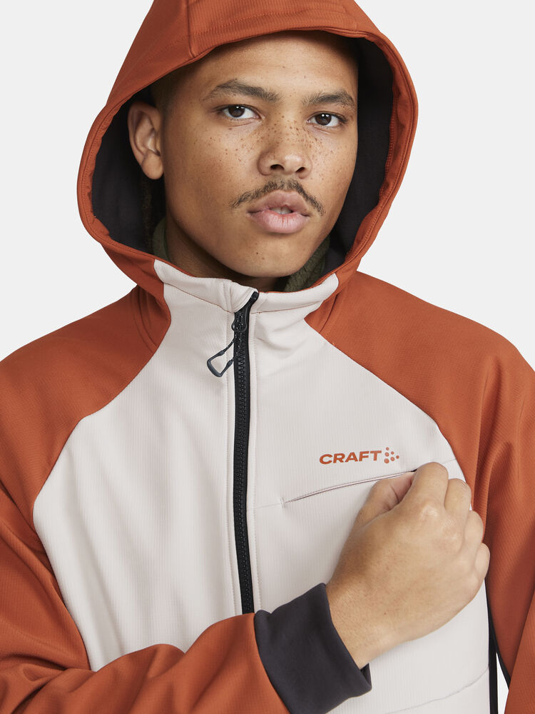Adv Backcountry Hybrid Jacket M von Craft – Plaster/Rift