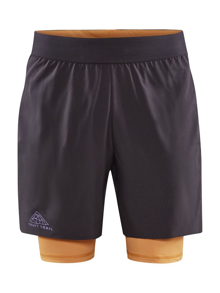PRO Trail 2in1 Shorts M von Craft – Slate/Desert