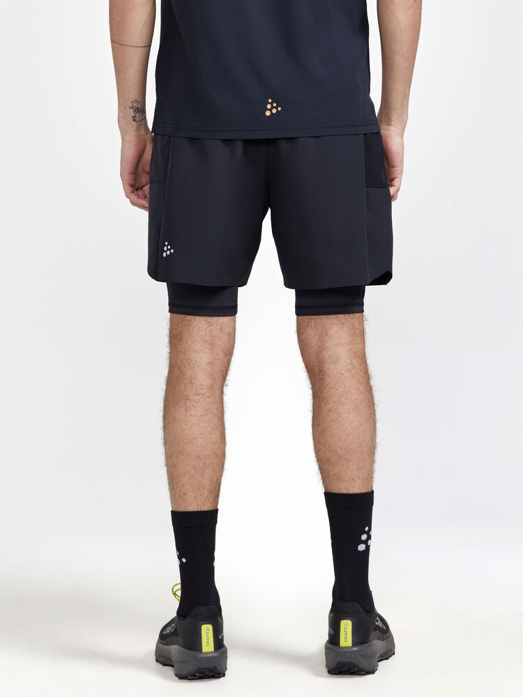 PRO Trail 2in1 Shorts M von Craft – Slate/Desert