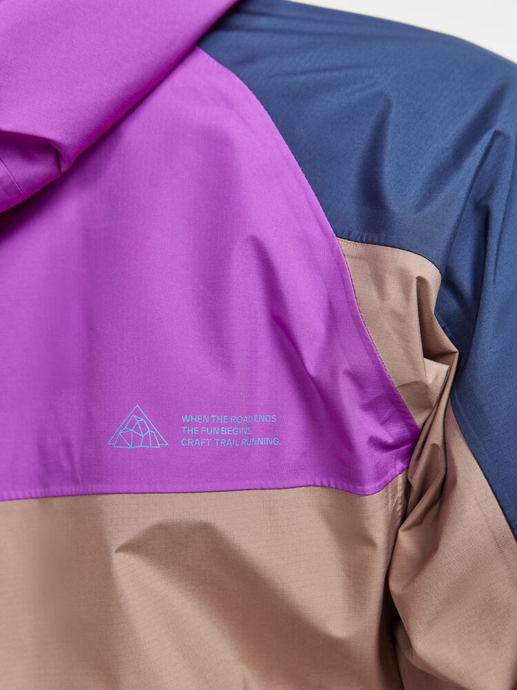 PRO Trail Hydro Jacket W von Craft – Tide/Sepia