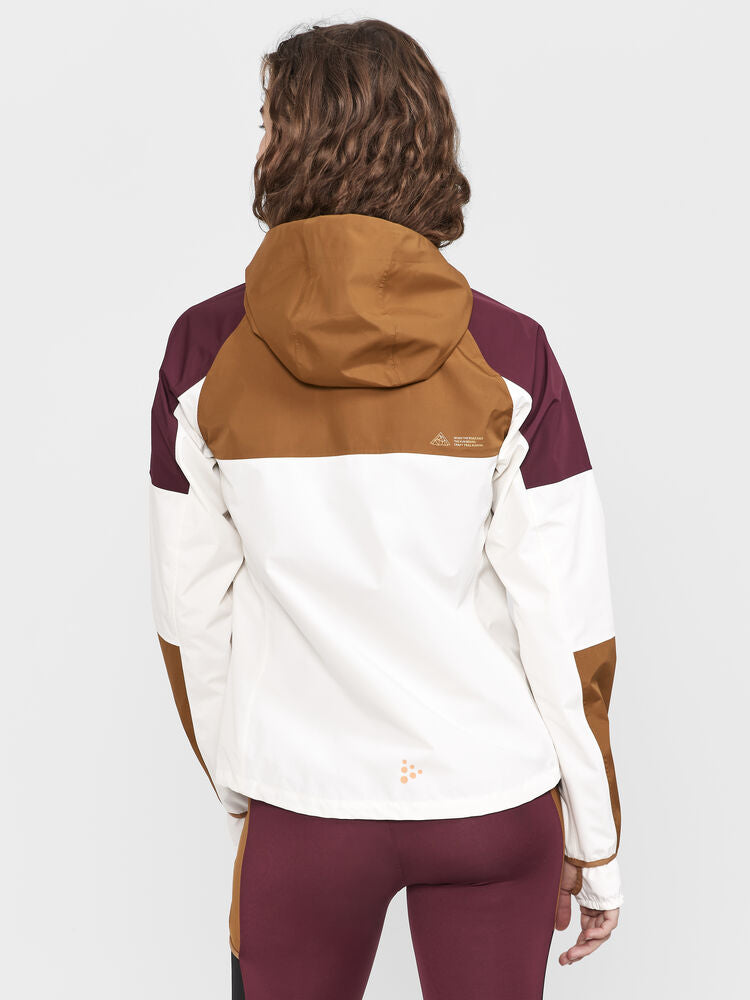 PRO Trail Hydro Jacket W von Craft – Tide/Sepia