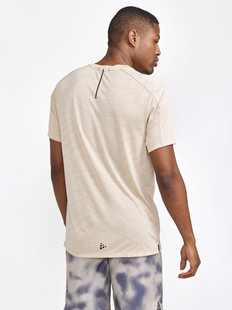 ADV HiT SS Structure Tee M von Craft – Ecru