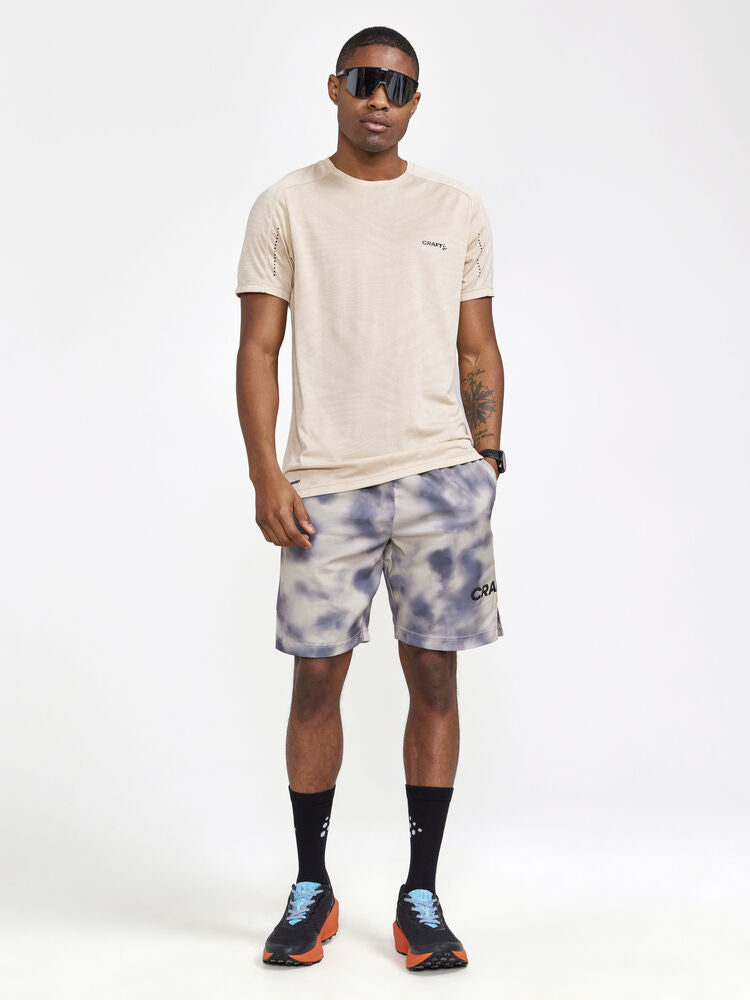 ADV HiT SS Structure Tee M von Craft – Ecru