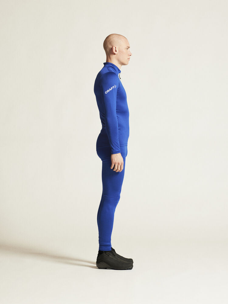 Adv Nordic Ski Club Tights M von Craft – Club Cobolt/White