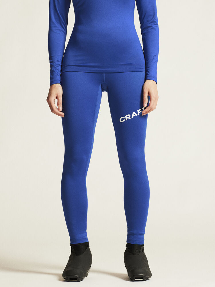 Adv Nordic Ski Club Tights W von Craft – Club Cobolt/White