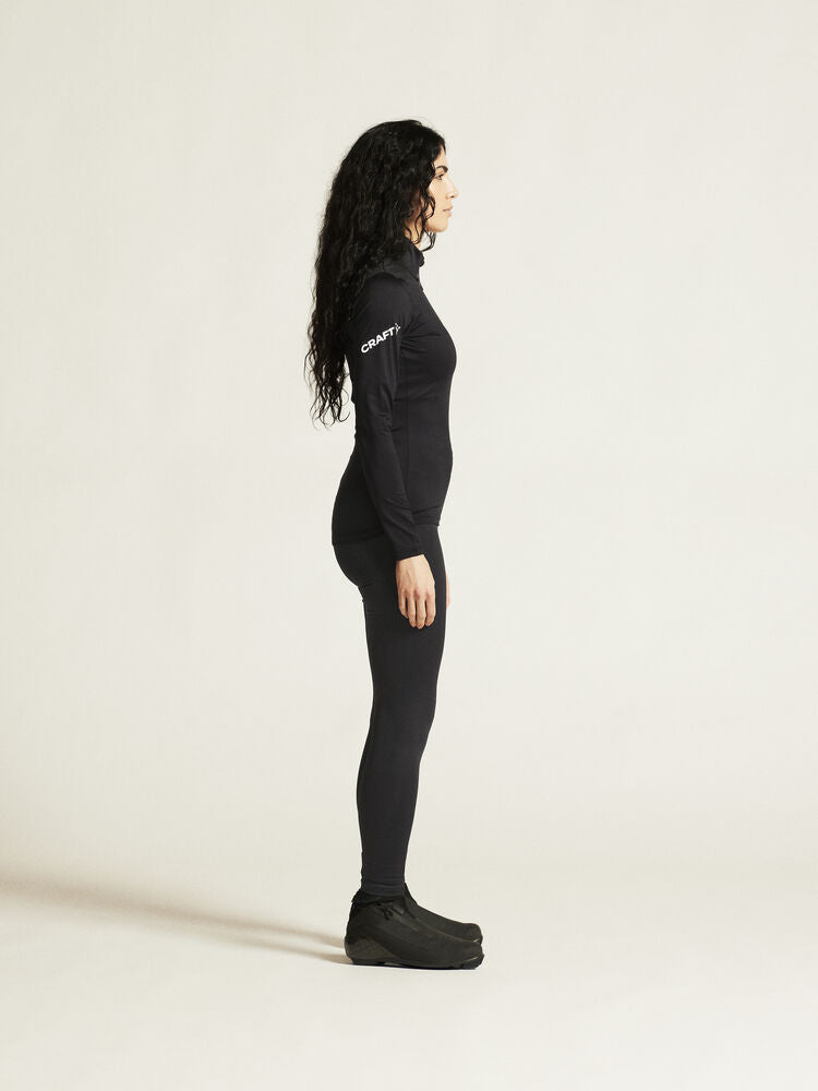 Adv Nordic Ski Club Tights W von Craft – Club Cobolt/White