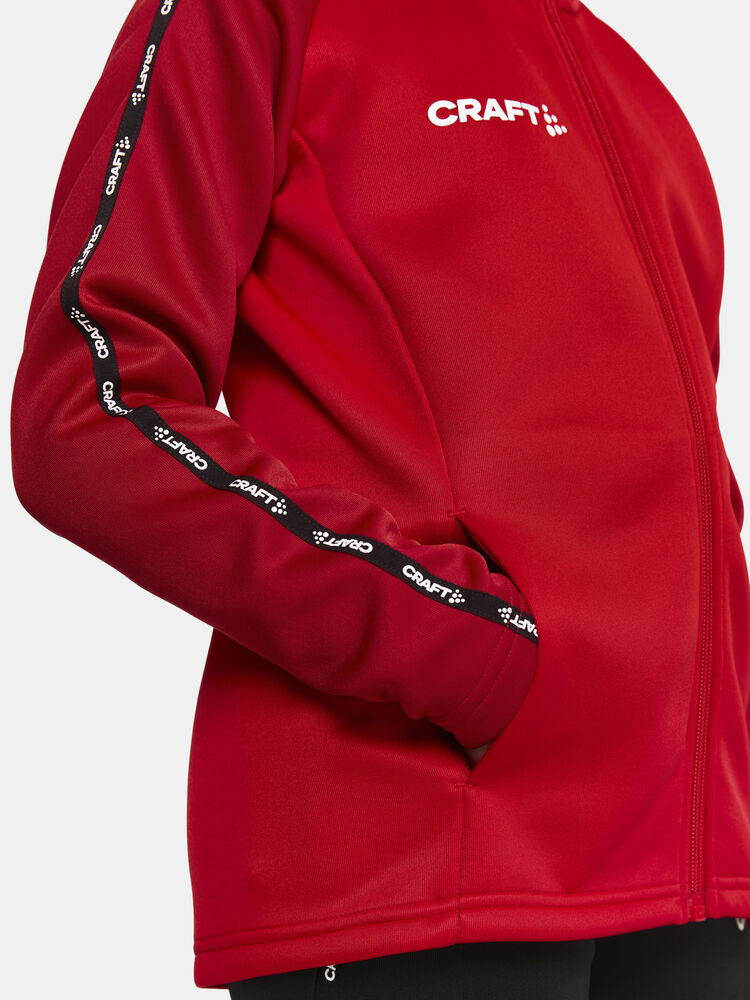 Squad 2.0 Full Zip Jr von Craft – Club Cobolt/Navy