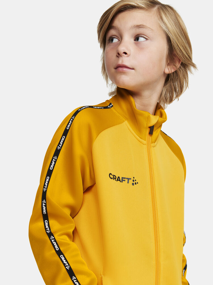 Squad 2.0 Full Zip Jr von Craft – Club Cobolt/Navy