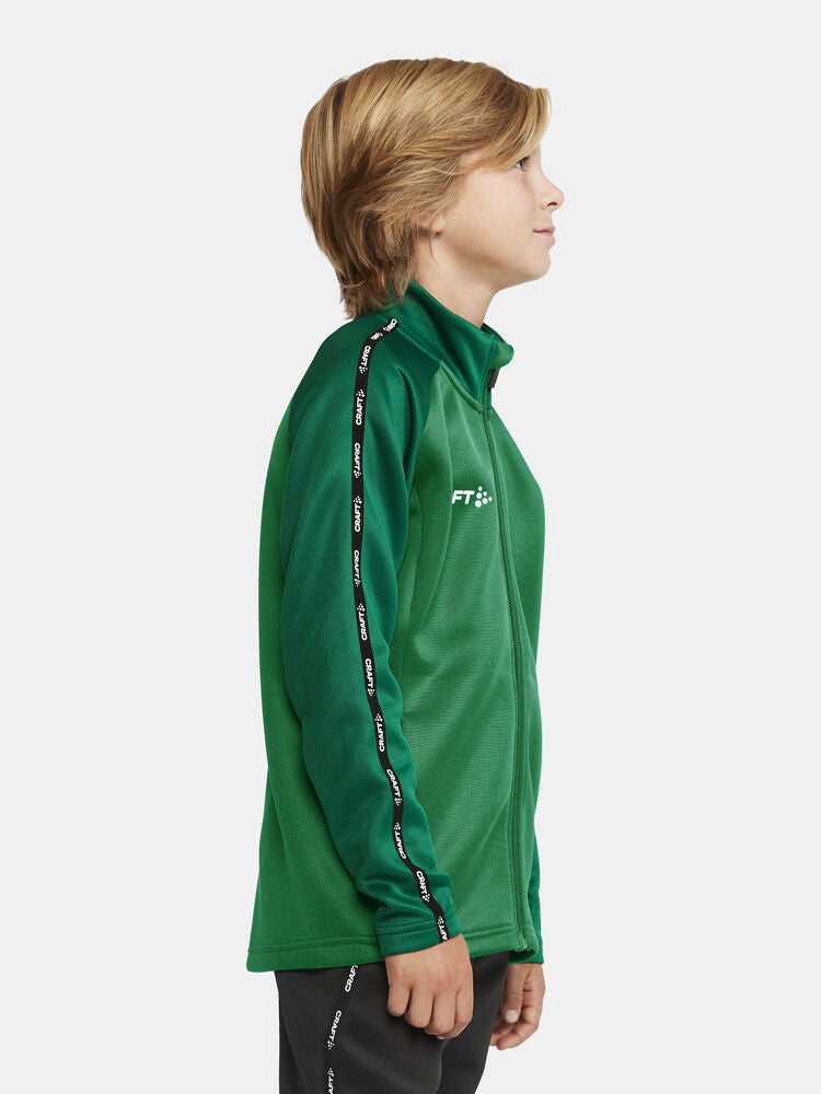Squad 2.0 Full Zip Jr von Craft – Club Cobolt/Navy