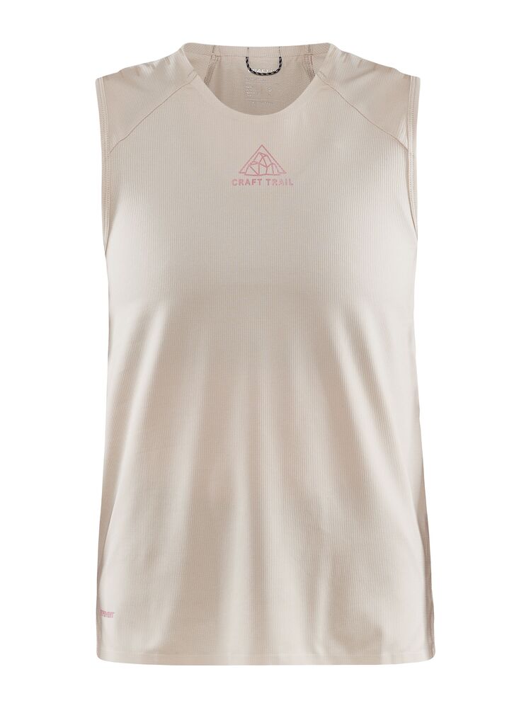 PRO Trail Singlet W von Craft – Ecru