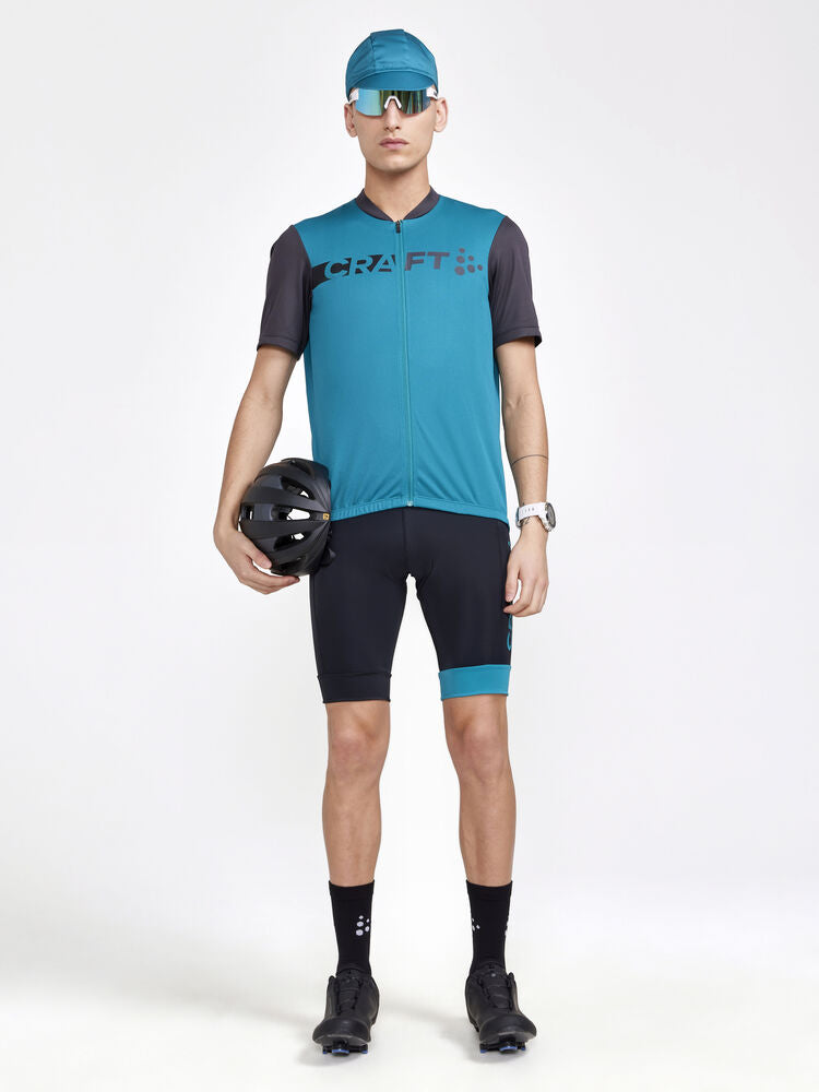 Core Endur Logo Jersey M von Craft – Aquamarine/Slate