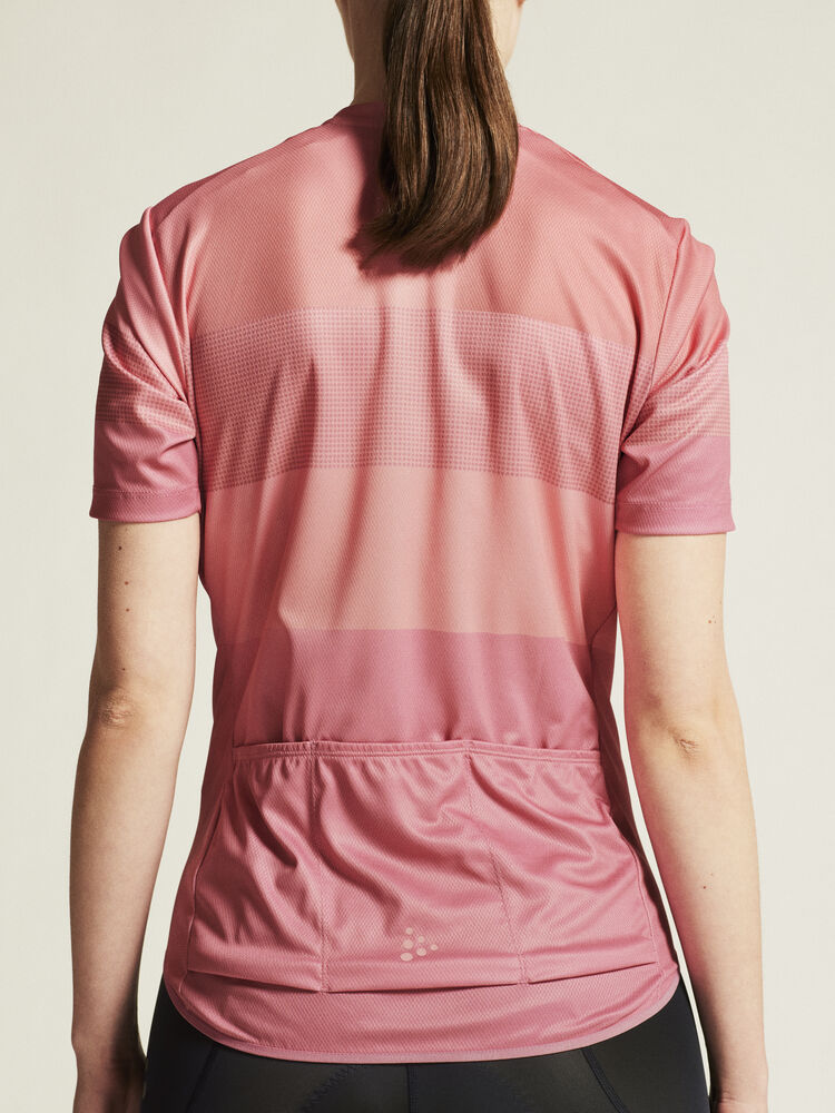 Core Endur Logo Jersey W von Craft – Ecru/Slate