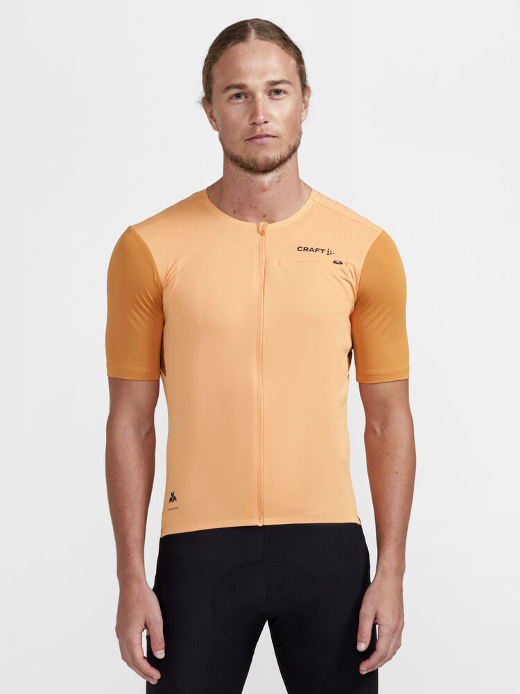 Pro Gravel Ss Jersey M von Craft – Peach/Desert
