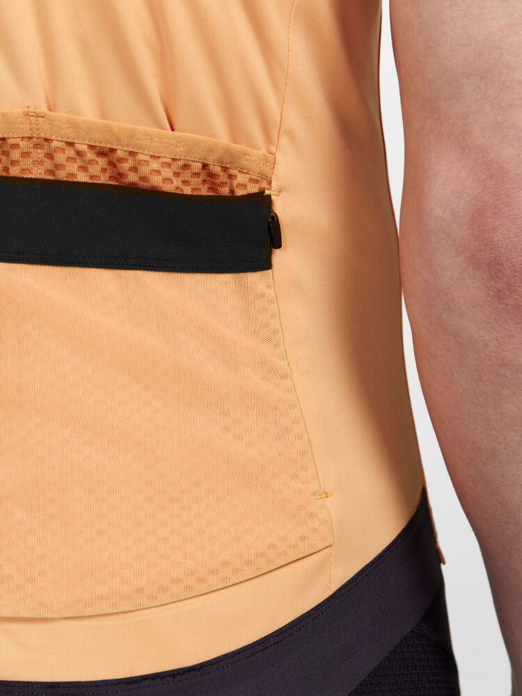 Pro Gravel Ss Jersey M von Craft – Peach/Desert