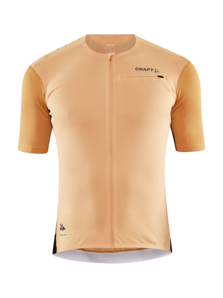 Pro Gravel Ss Jersey M von Craft – Peach/Desert