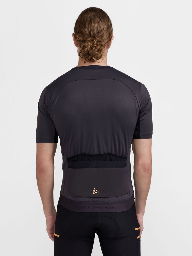 Pro Gravel Ss Jersey M von Craft – Peach/Desert