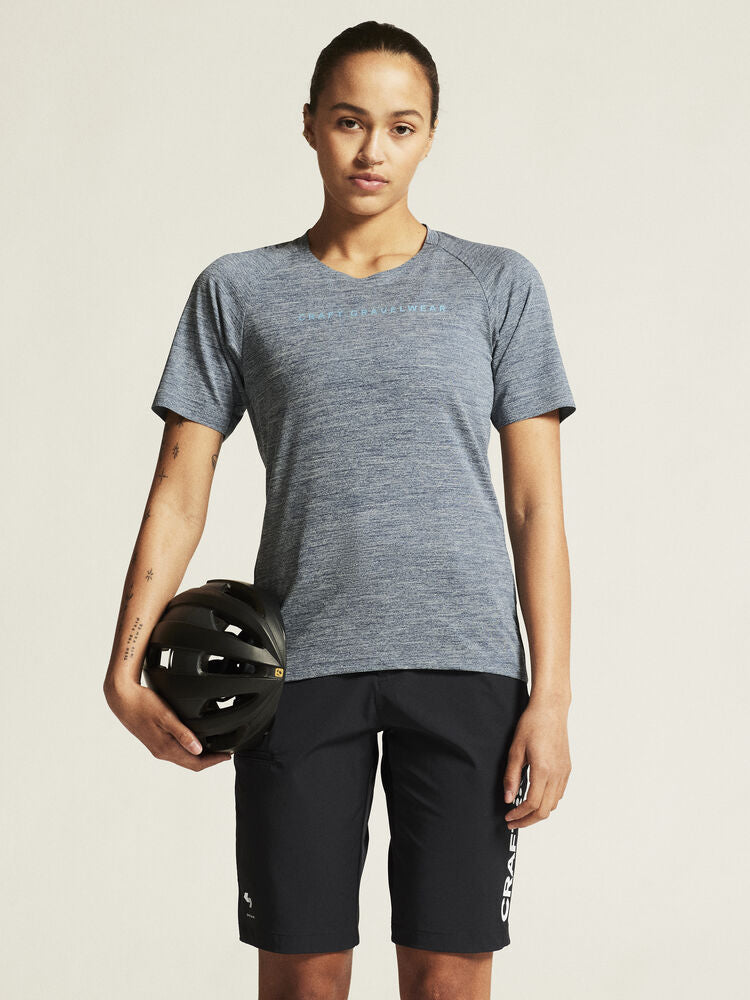 Adv Gravel Ss Tee W