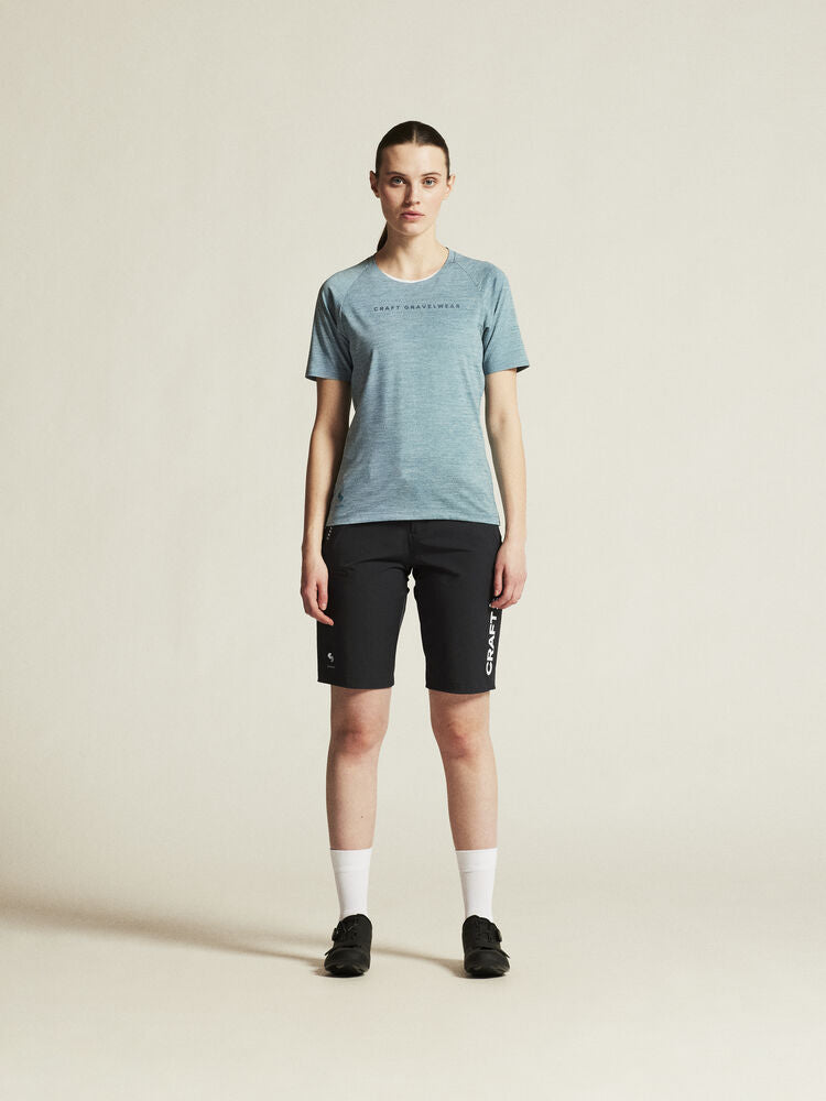 Adv Gravel Ss Tee W