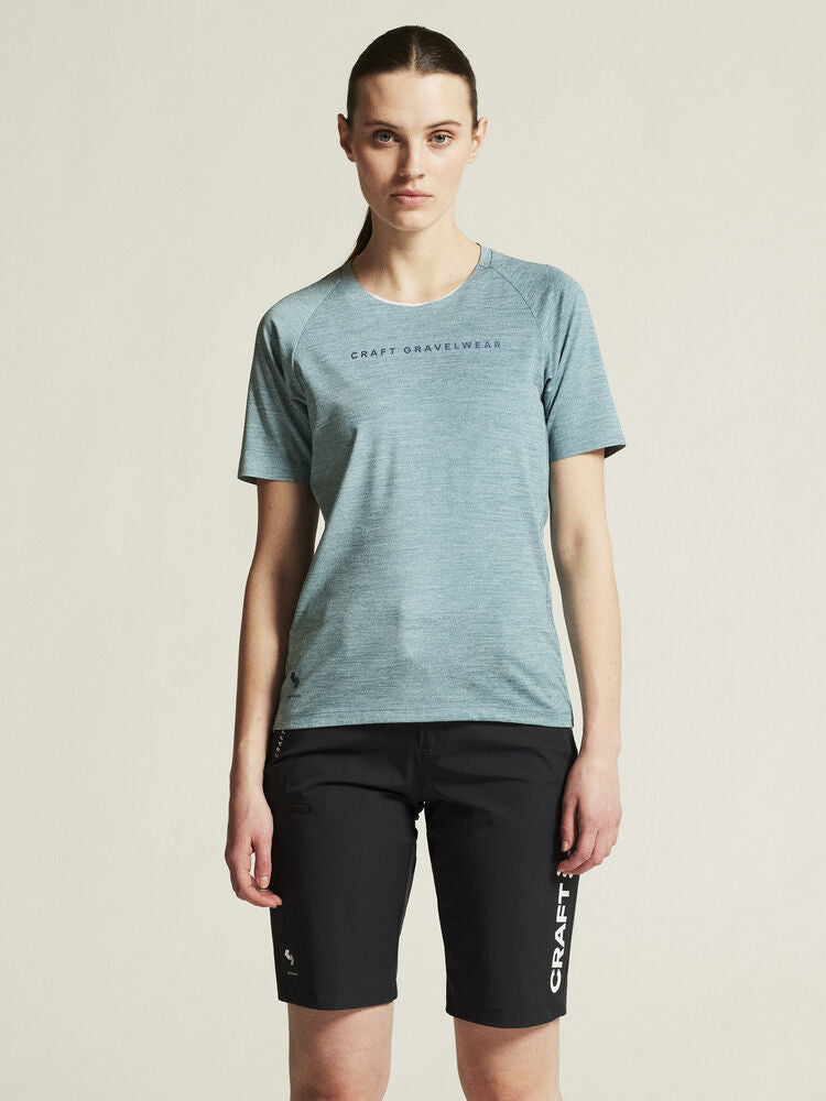 Adv Gravel Ss Tee W