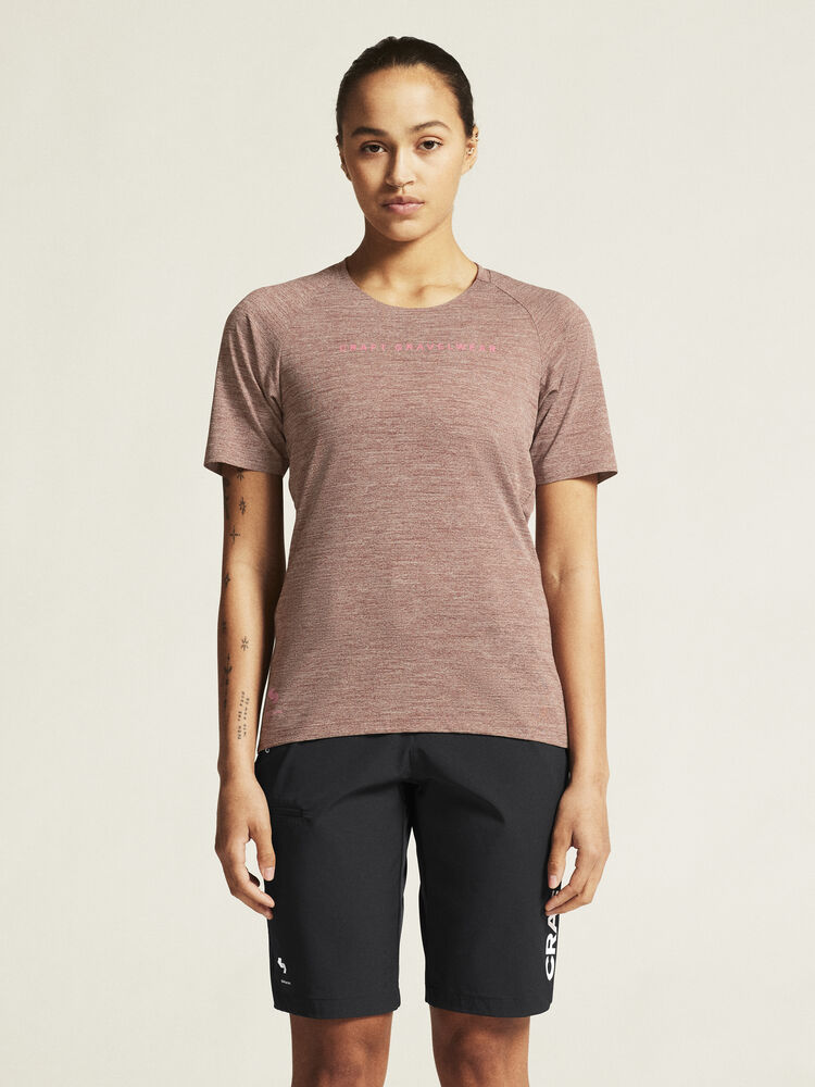 Adv Gravel Ss Tee W