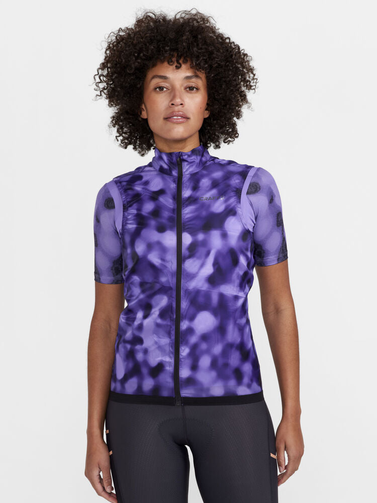 Pro Gravel Wind Vest W von Craft – Lake/Multi