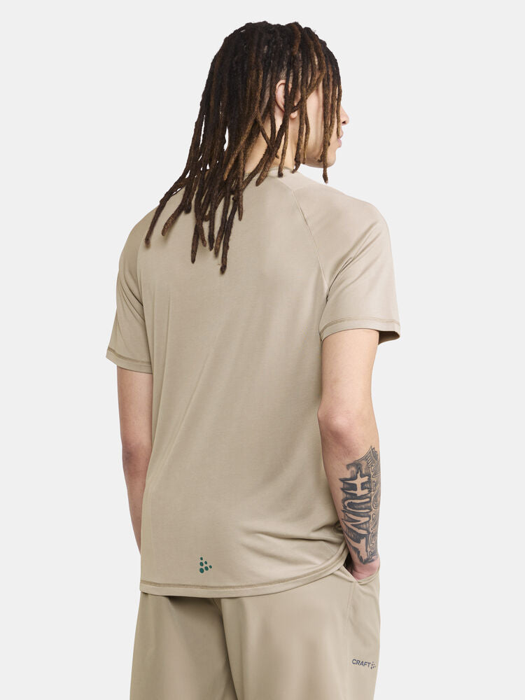 Collective Bi-Blend Ss Tee M von Craft – Clay