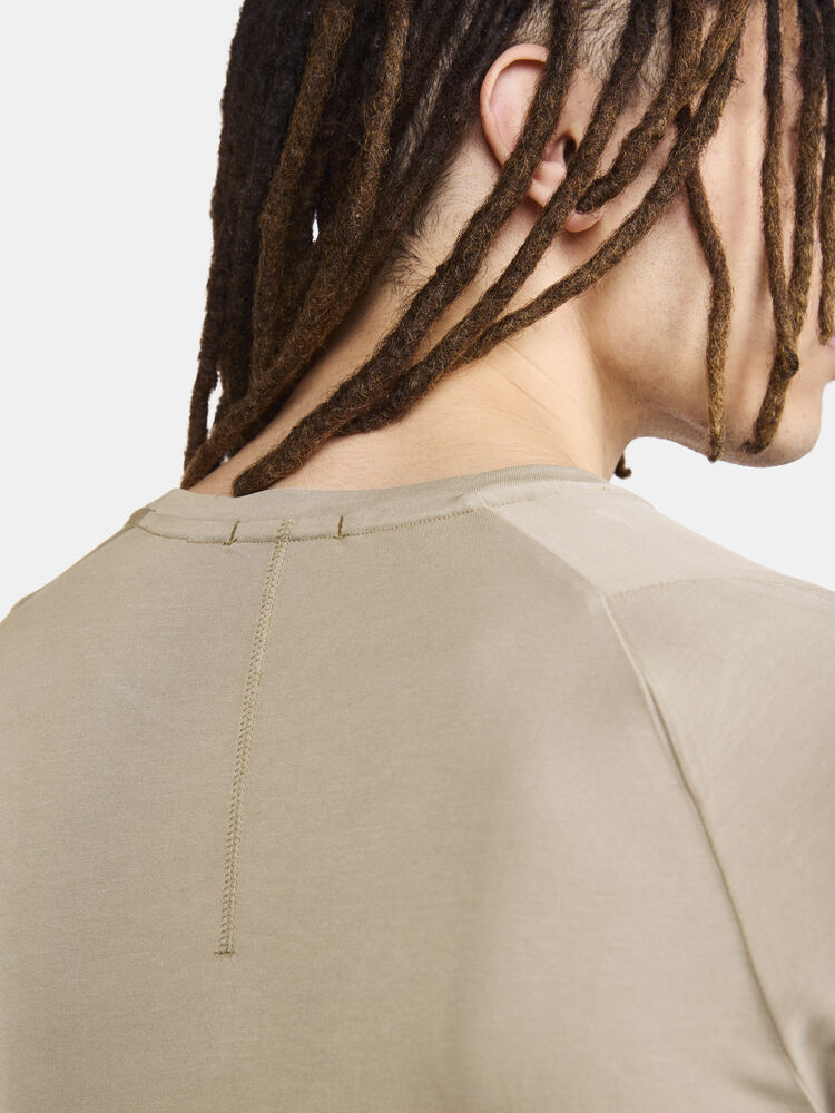 Collective Bi-Blend Ss Tee M von Craft – Clay