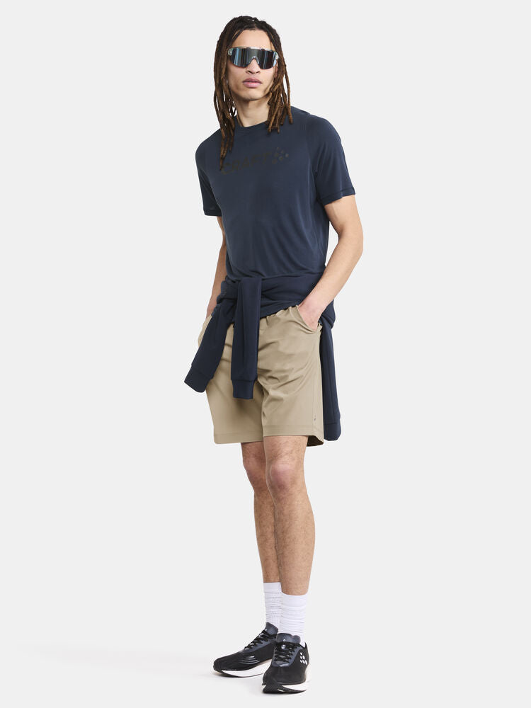 Collective Bi-Blend Ss Tee M von Craft – Clay