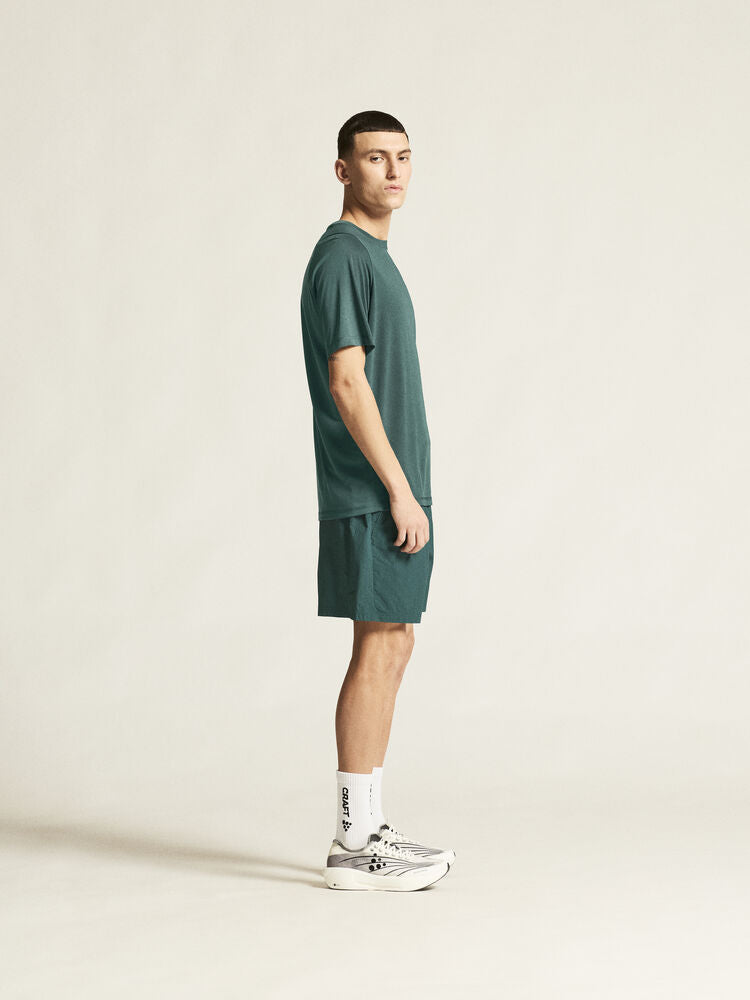 Collective Bi-Blend Ss Tee M von Craft – Clay