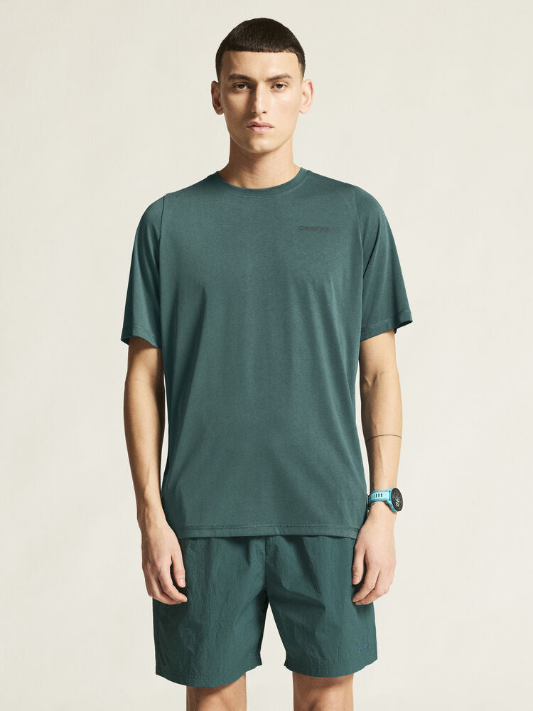 Collective Bi-Blend Ss Tee M von Craft – Clay