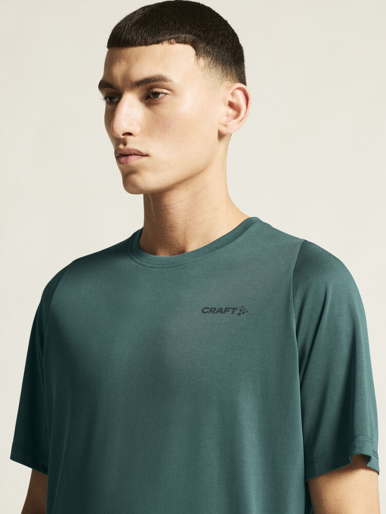 Collective Bi-Blend Ss Tee M von Craft – Clay