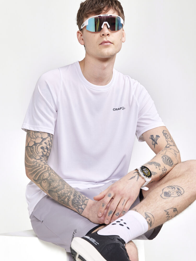 Collective Bi-Blend Ss Tee M von Craft – Clay