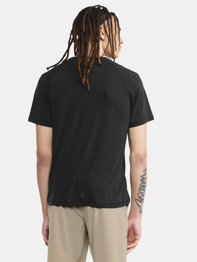 Collective Bi-Blend Ss Tee M von Craft – Clay
