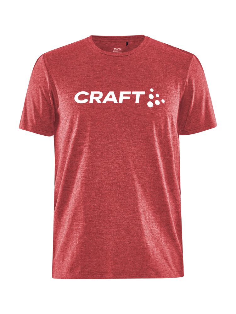Community Logo SS Tee M von Craft – Club Cobolt Melange