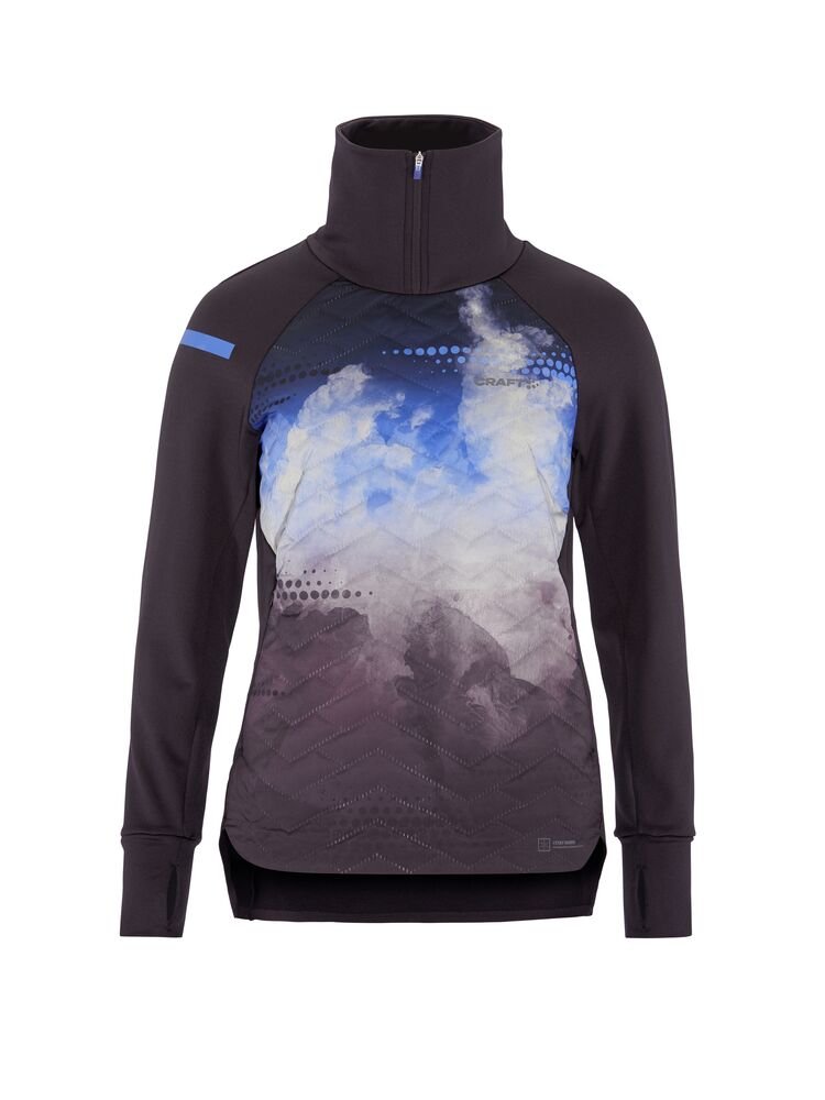 ADV SubZ Sweater 3 W von Craft – Dk Plum/Multi