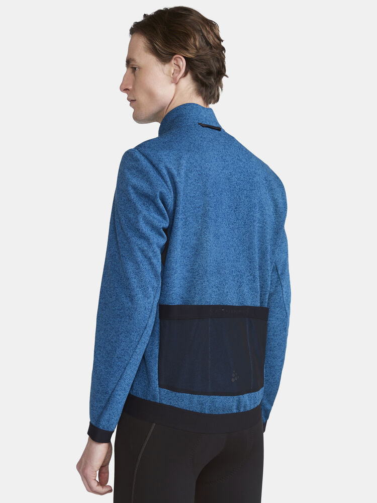 Adv Gravel SubZ Knit Jacket M von Craft – Whale/Melange