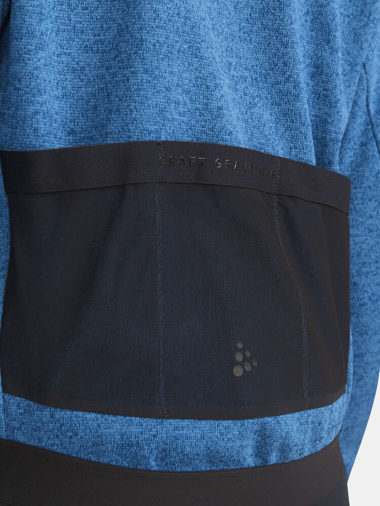 Adv Gravel SubZ Knit Jacket M von Craft – Whale/Melange