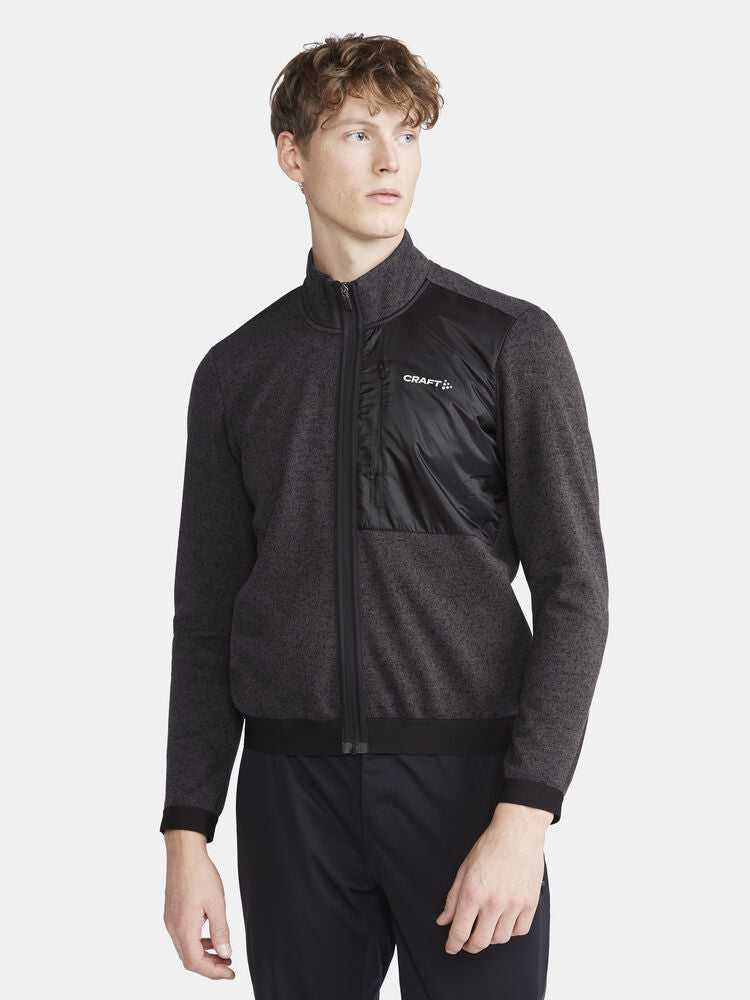 Adv Gravel SubZ Knit Jacket M von Craft – Whale/Melange
