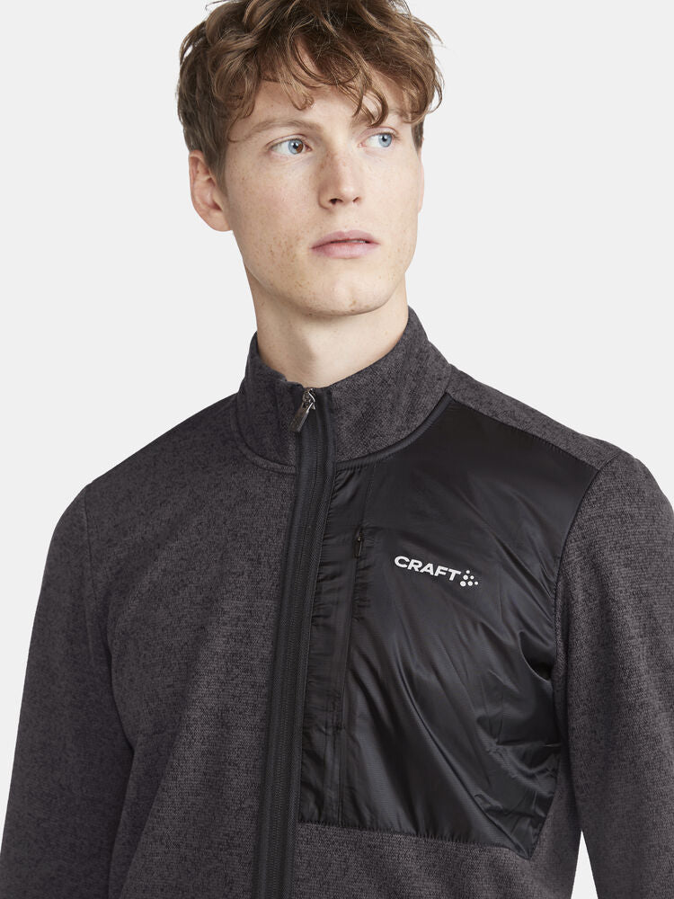 Adv Gravel SubZ Knit Jacket M von Craft – Whale/Melange