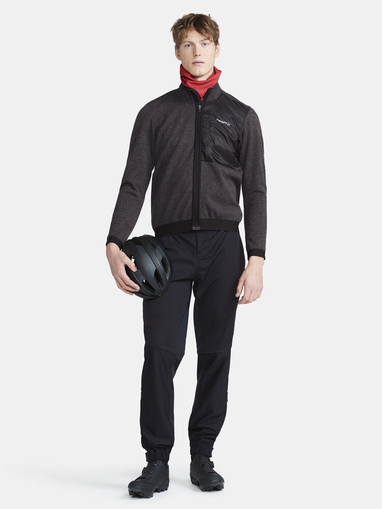 Adv Gravel SubZ Knit Jacket M von Craft – Whale/Melange