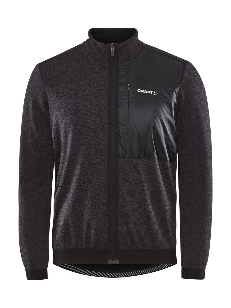 Adv Gravel SubZ Knit Jacket M von Craft – Whale/Melange