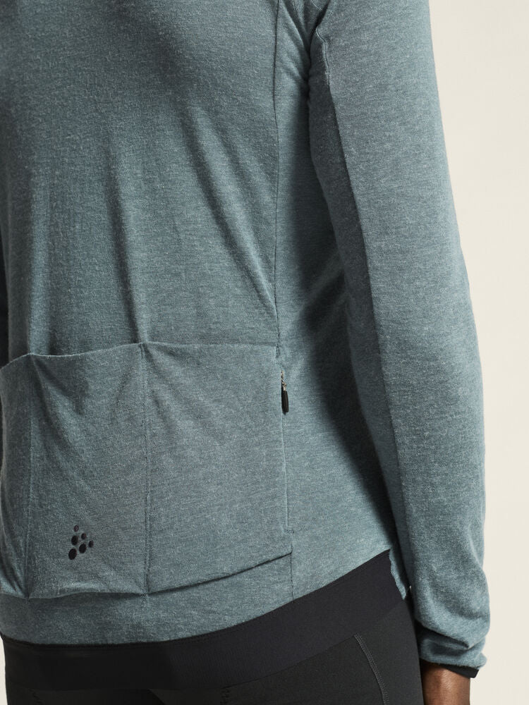 Core Bike Essence Wool Ls Jersey M von Craft – Prune
