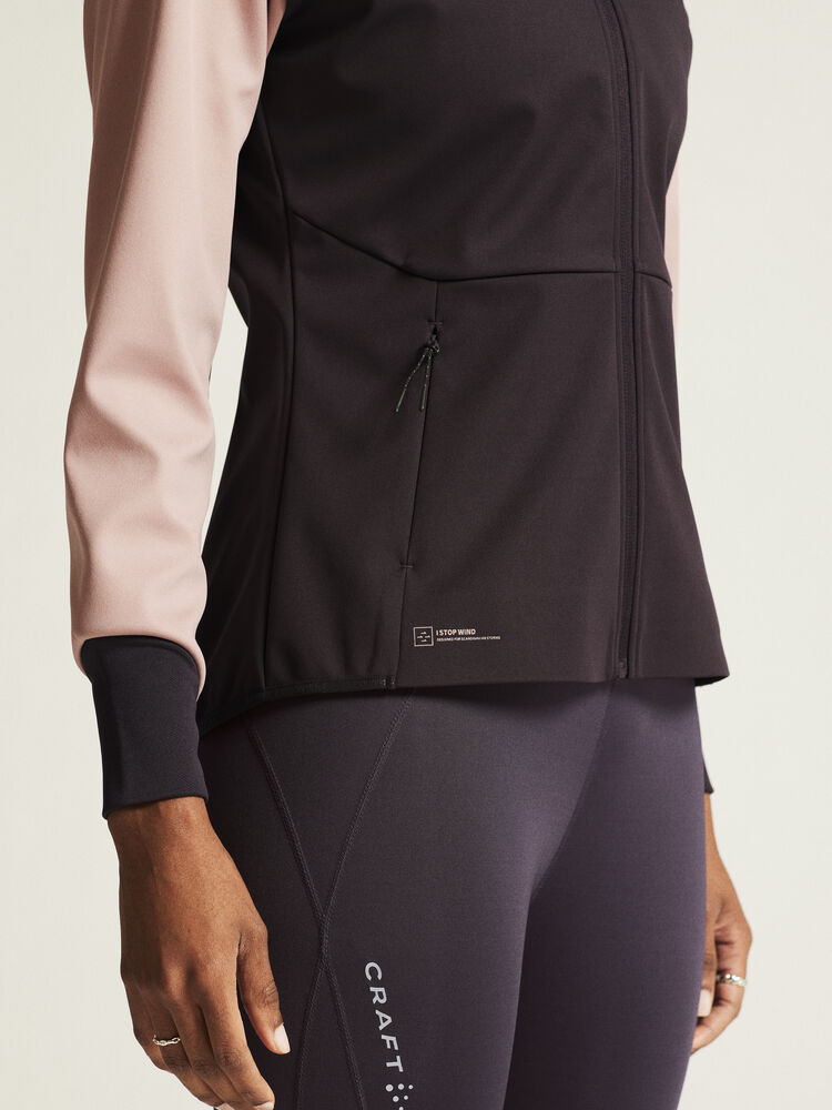 Core Nordic Training Jacket W von Craft – Orion/Arona