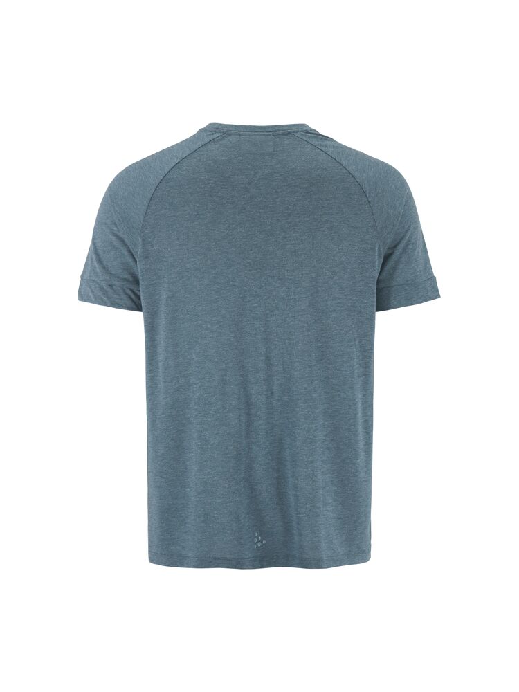 Adv Trail Wool Ss Tee M von Craft – Tofu Melange