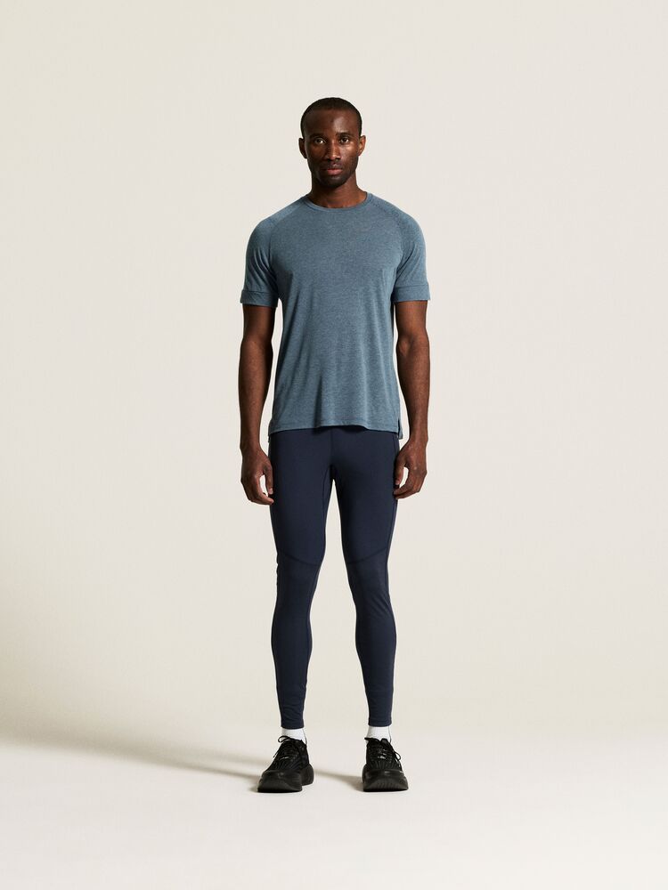 Adv Trail Wool Ss Tee M von Craft – Tofu Melange