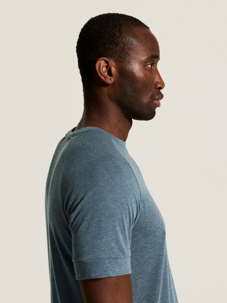 Adv Trail Wool Ss Tee M von Craft – Tofu Melange