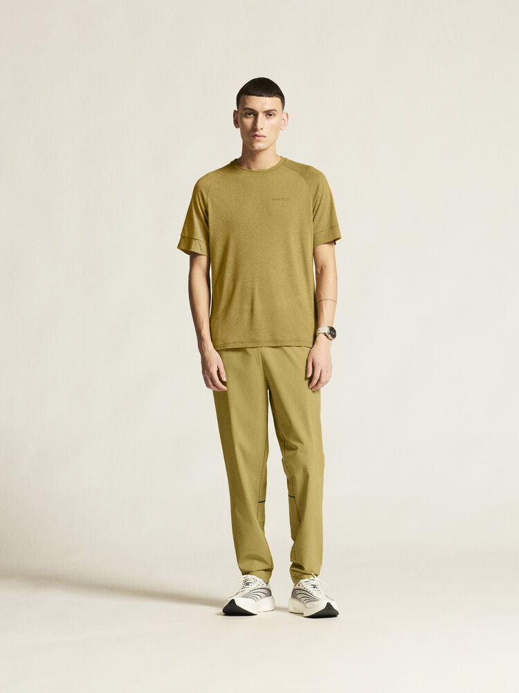 Adv Trail Wool Ss Tee M von Craft – Tofu Melange