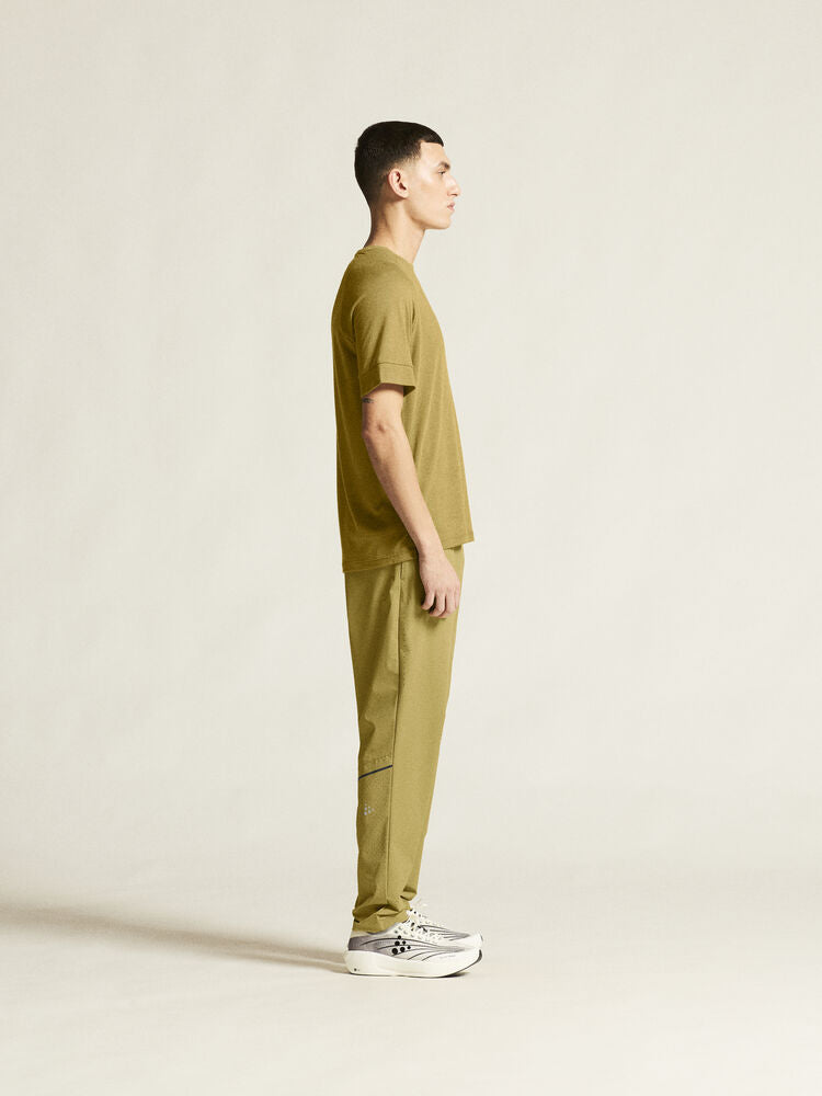 Adv Trail Wool Ss Tee M von Craft – Tofu Melange