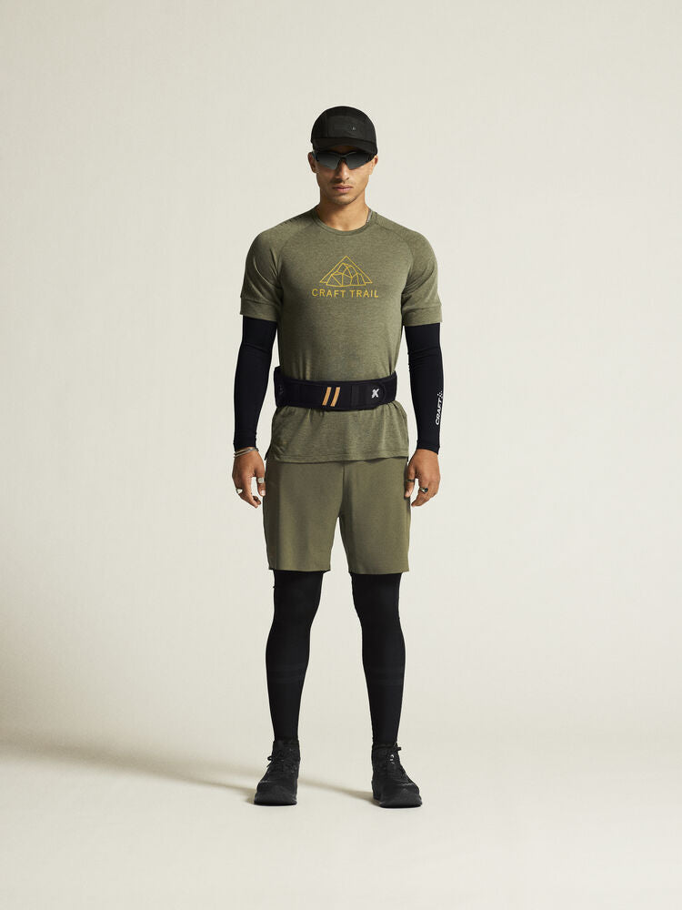 Adv Trail Wool Ss Tee M von Craft – Tofu Melange